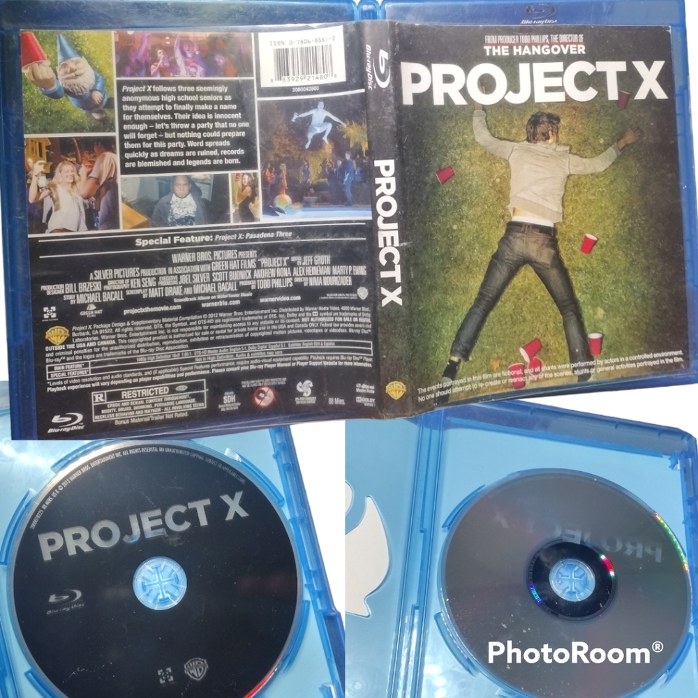 Project X Blu Ray